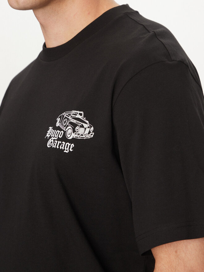 HUGO HUGO T-Shirt Natopu 50536104 Μαύρο Regular Fit