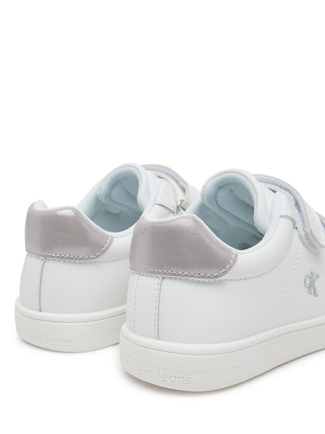 Calvin Klein Jeans Sneakersy Calvin Klein Jeans Low Cut Velcro Sneaker V1A9-82007-1355 S Biały
