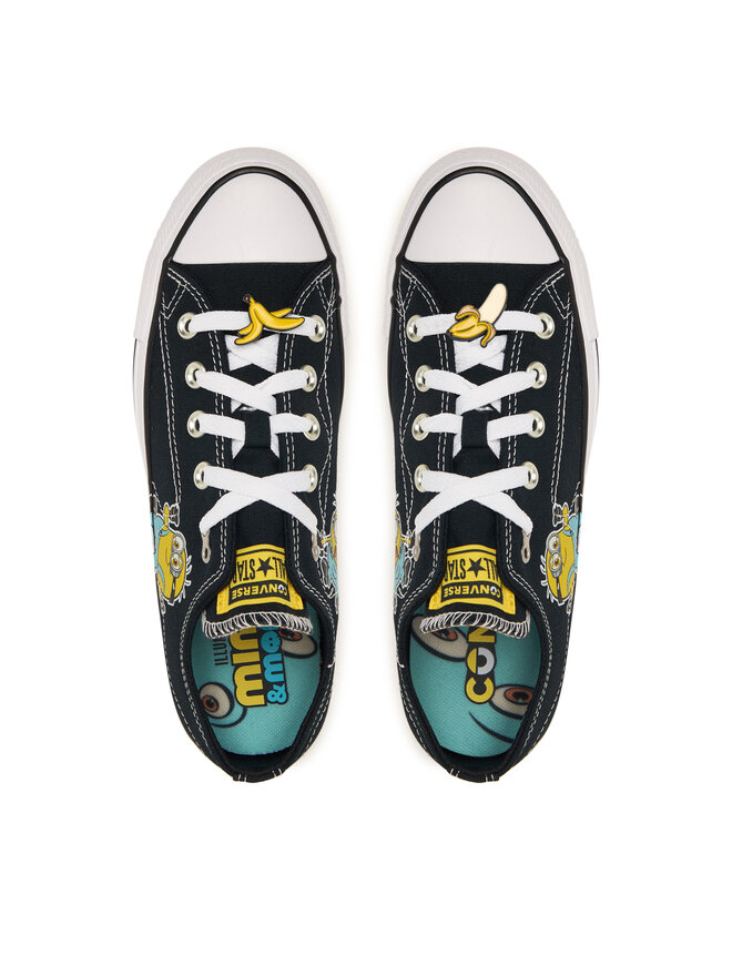 Converse Кеди Converse Converse x Minions Chuck Taylor All Star A21404C Чорний