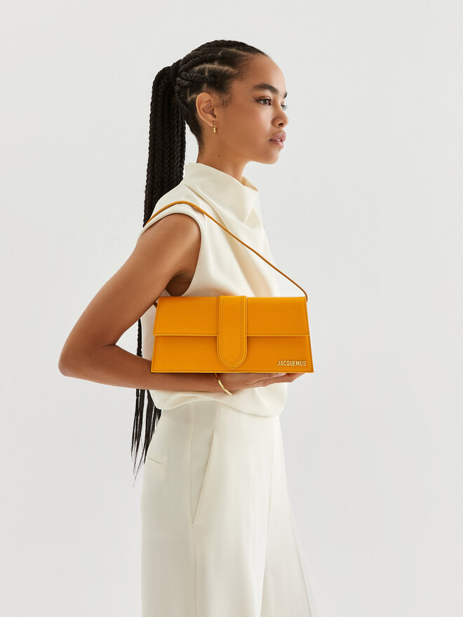 JACQUEMUS Дамска чанта JACQUEMUS Le Bambino Long 221BA013-3060 Оранжев