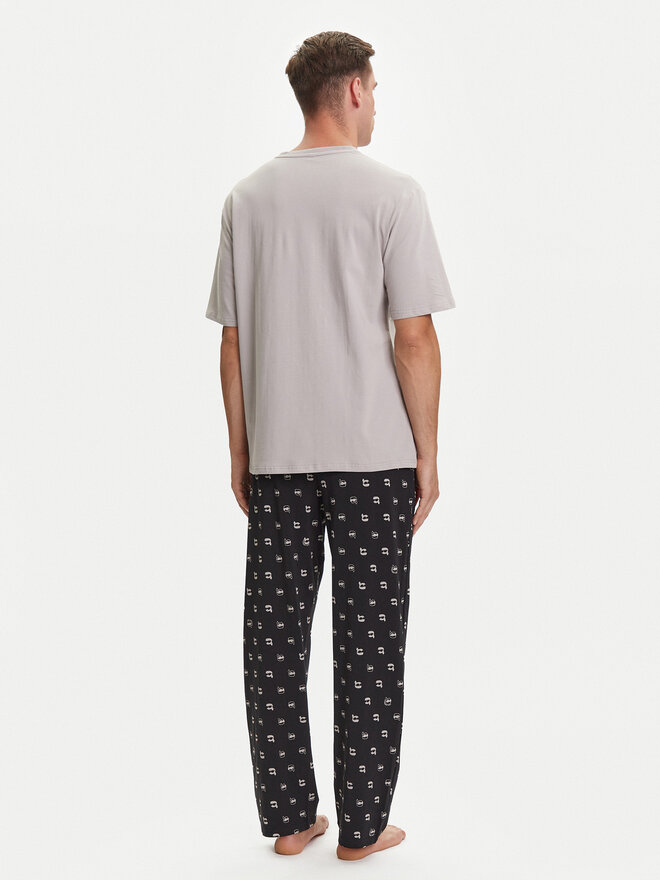 KARL LAGERFELD KARL LAGERFELD Pijama A3M45002 Gris Regular Fit