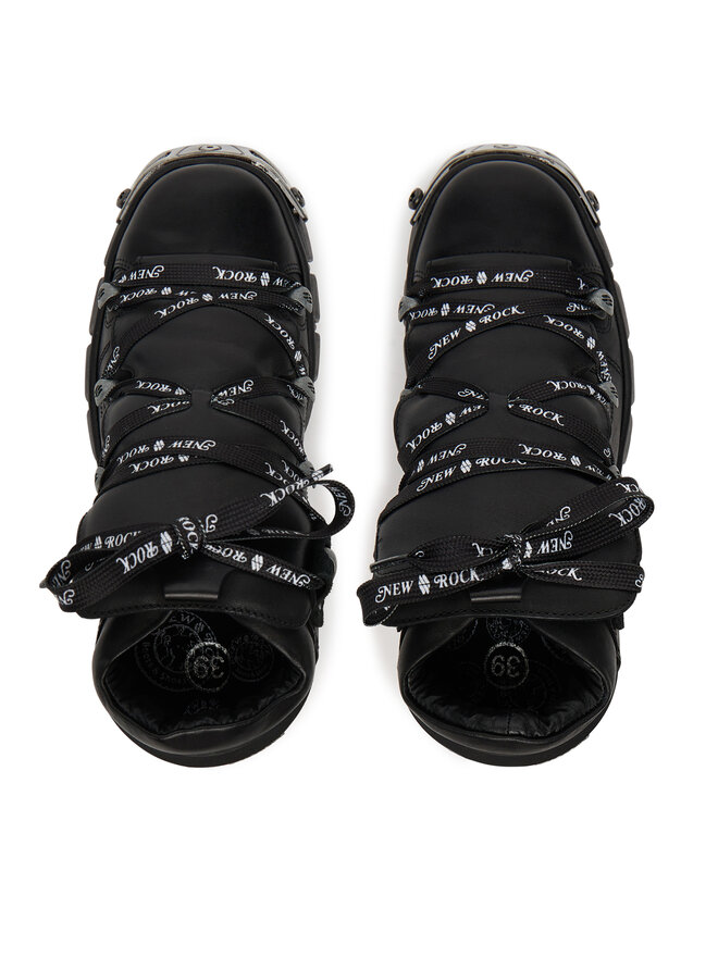 NEW ROCK Snīkeri NEW ROCK M-WALL106NSHLACE-C2 Melns