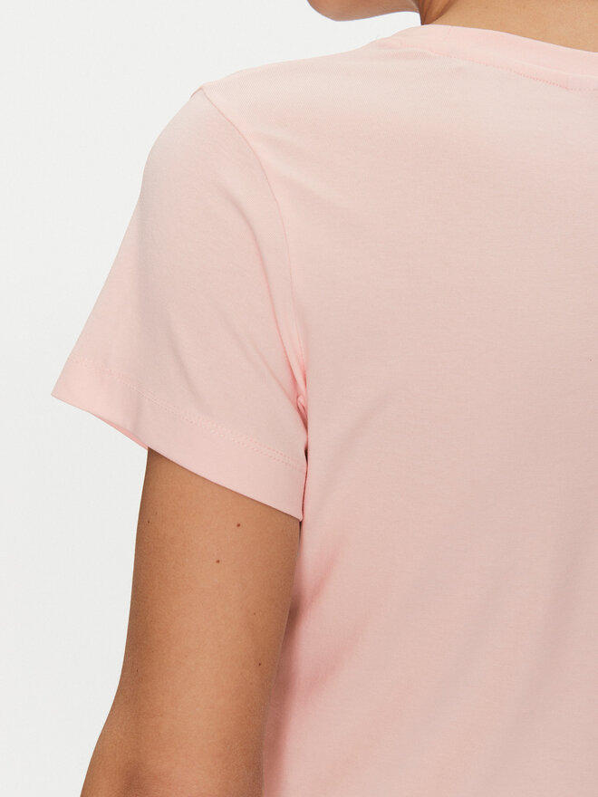 Guess Guess Marškinėliai V5GI15 J1314 Rožinė Shirt Fit
