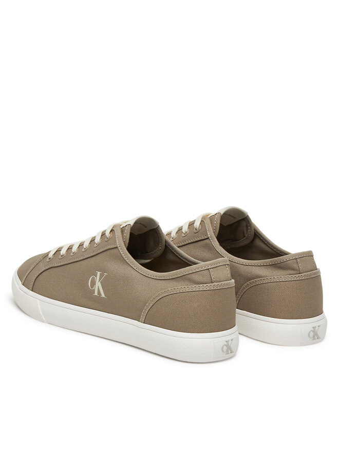 Calvin Klein Jeans Tenisówki Calvin Klein Jeans Ess Vulc Low Mg Canvas YM0YM01209 Beżowy