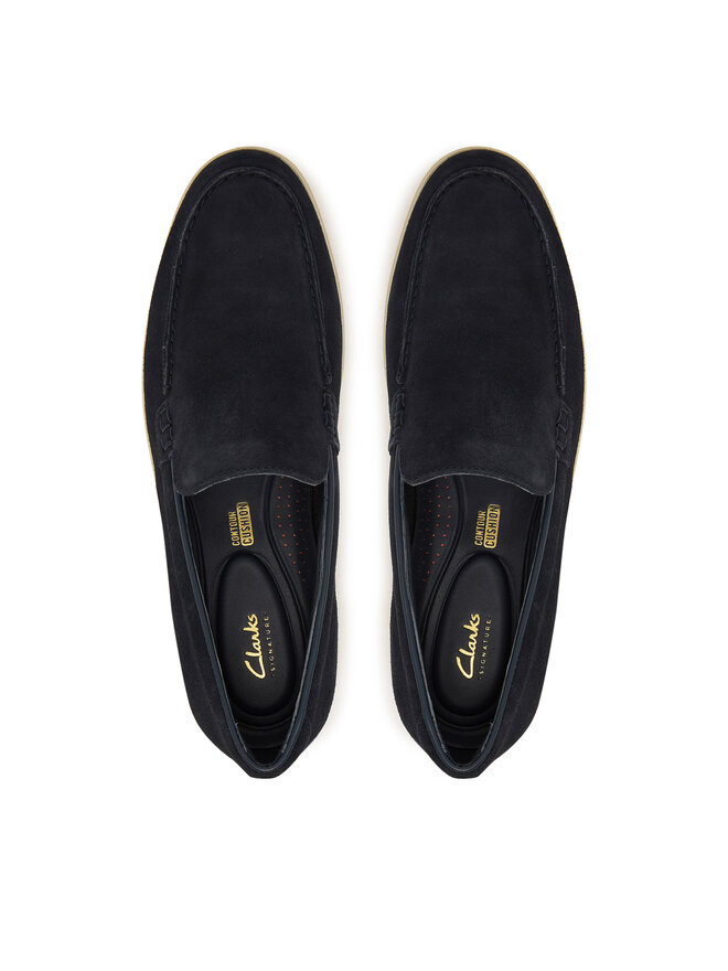 Clarks Slipper Clarks Torford Easy 26186149 Dunkelblau
