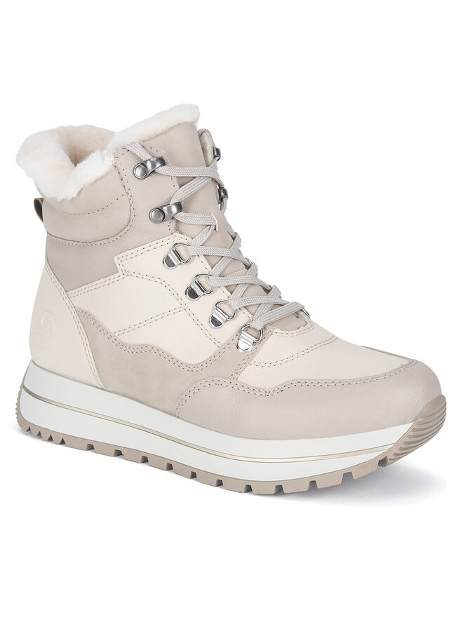 Rieker Sneakersy Rieker N4002-60 Beżowy