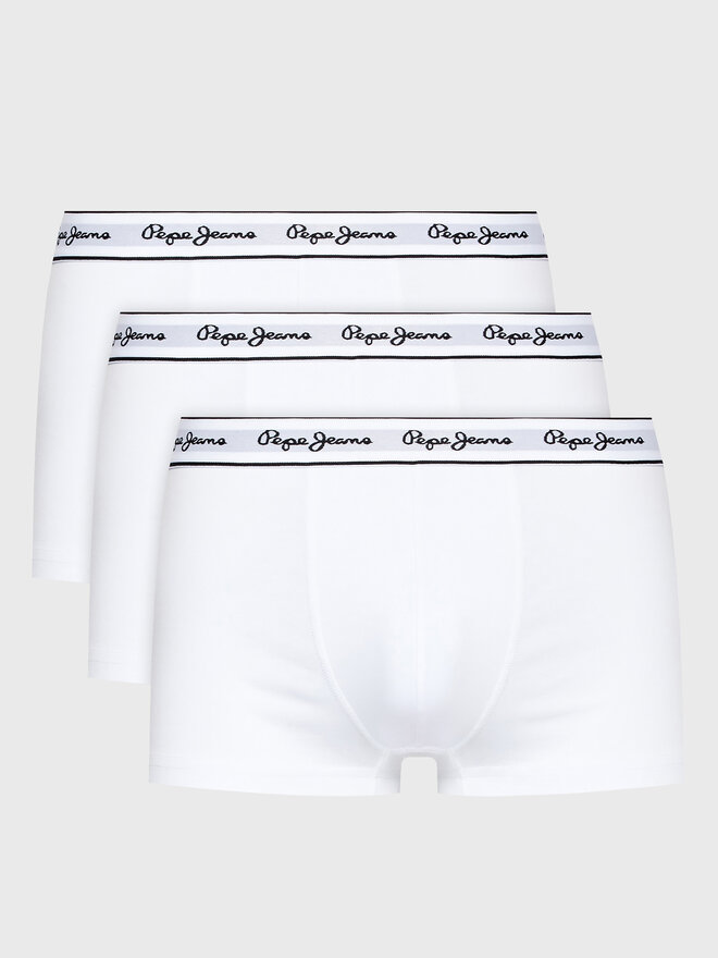 Pepe Jeans Pepe Jeans Σετ μποξεράκια 3 τμχ Pepe Tk 3P PMU10975 Λευκό
