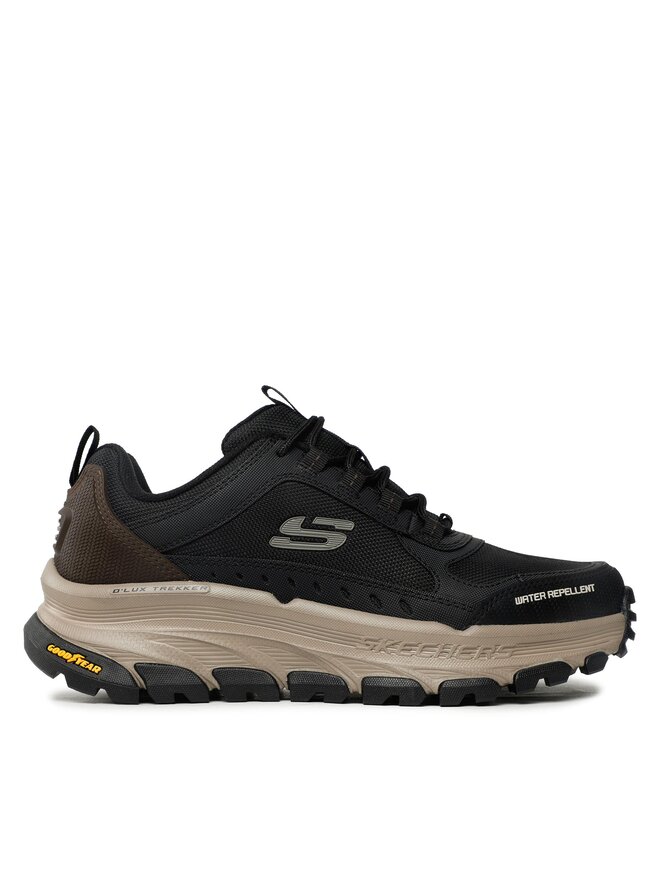 Sneakers Skechers D Lux Trekker 237565 BKNT Nero escarpe