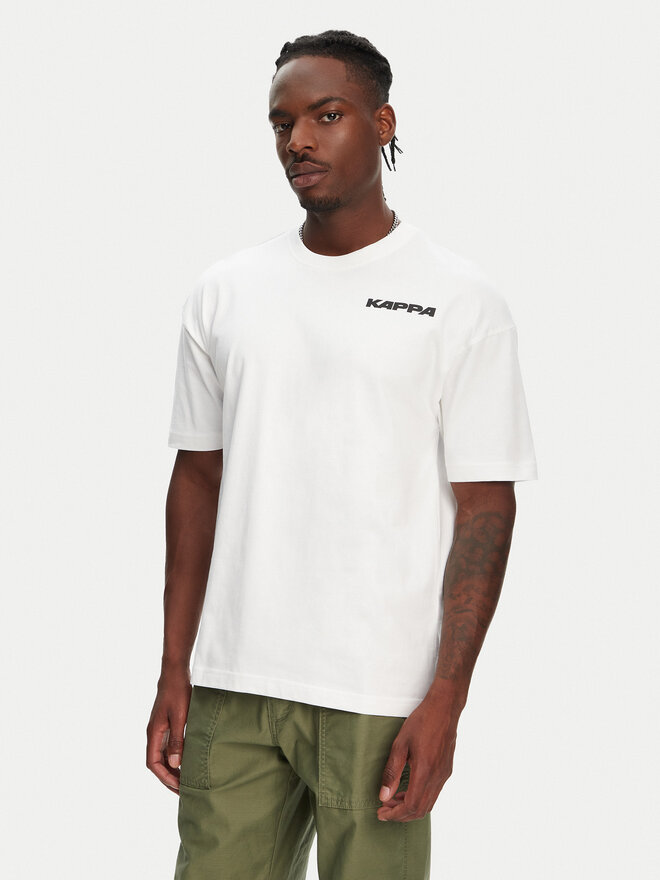 Kappa Kappa Camiseta Nyle 351S5GW Blanco Regular Fit