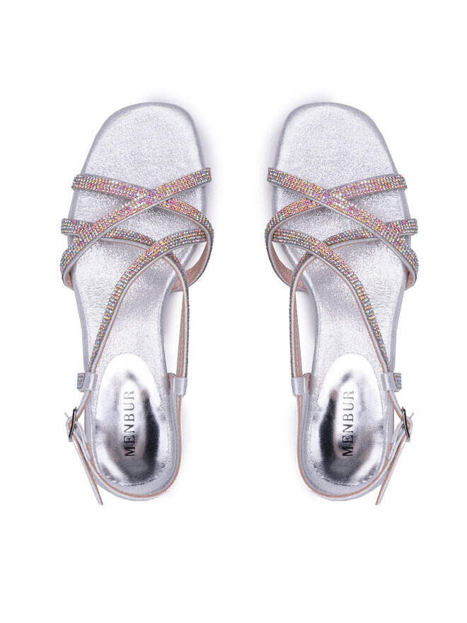 Menbur Sandalen Menbur 23722 Silberfarben