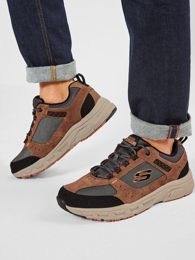 Skechers Sportcipők Skechers Oak Canyon 51893/BRBK Barna