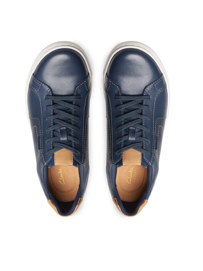 Clarks Αθλητικά Clarks Mapstone Lace 26176887 Σκούρο μπλε
