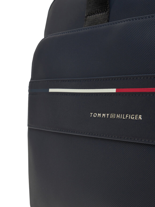 Tommy Hilfiger Brašna na notebook Tommy Hilfiger Th Foundation Computer Bag AM0AM13198 Tmavomodrá