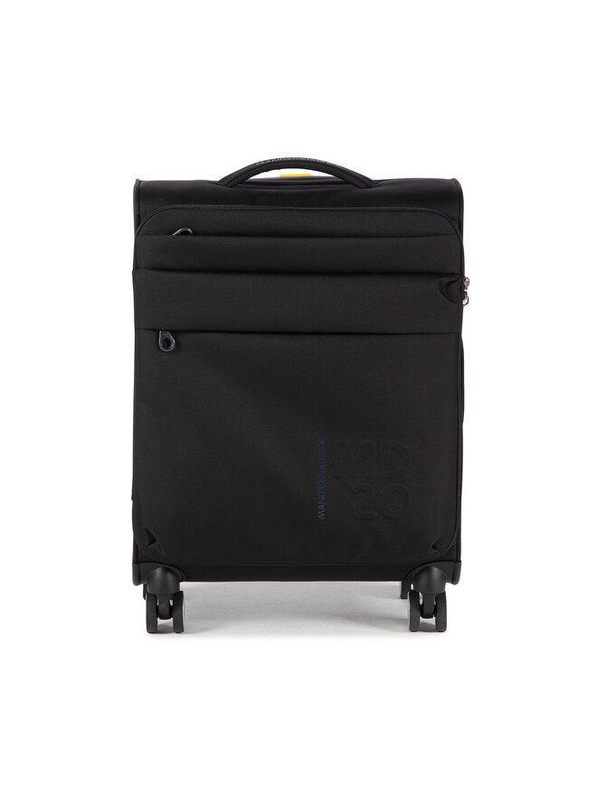 Mandarina Duck Βαλίτσα Καμπίνας Mandarina Duck Wheeled P10QMV01 Μαύρο