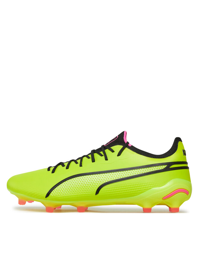 Puma Buty do piłki nożnej Puma King Ultimate Fg/Ag 107563 06 Zielony