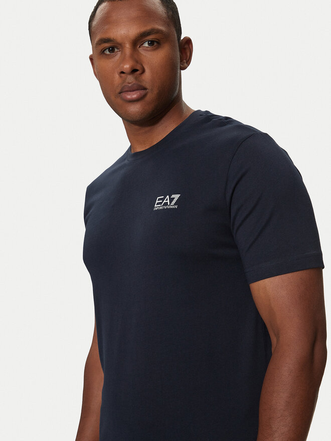 EA7 Emporio Armani EA7 Emporio Armani Футболка 8NPT25 PJVPZ 0562 Cиній Regular Fit