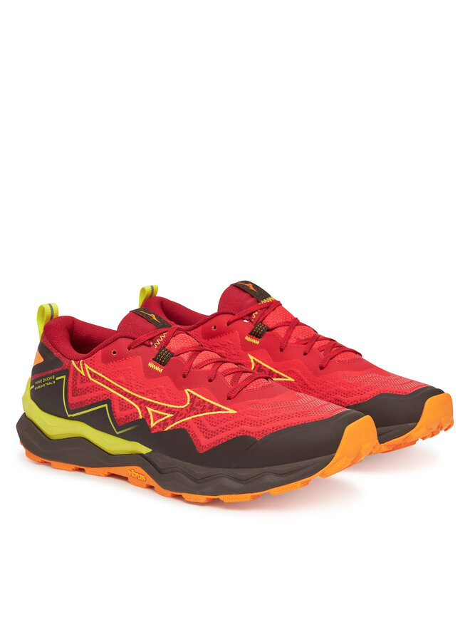 Mizuno Buty do biegania Mizuno Wave Daichi 9 J1GJ2571 Czerwony