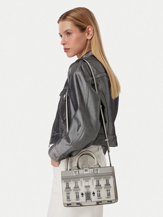 KARL LAGERFELD Handtasche KARL LAGERFELD A4W30310 Grau
