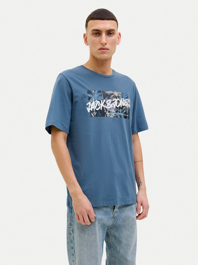 Jack&Jones Jack&Jones Camiseta Hawaii 12269324 Azul Standard Fit