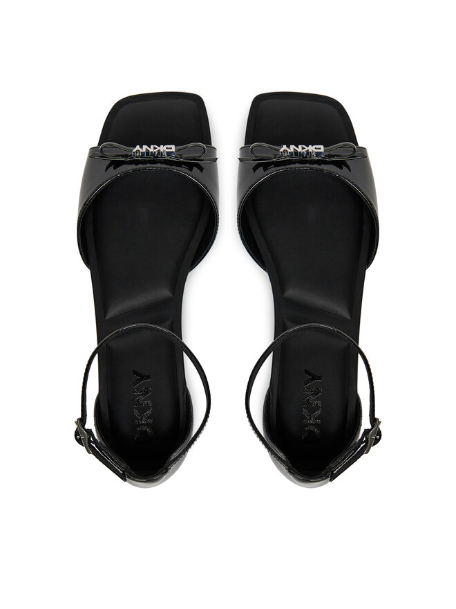 DKNY Sandály DKNY Dazey Flat Ankle Strap K1599651 Černá