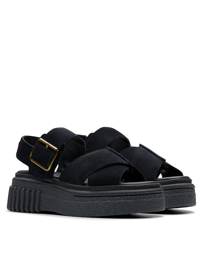 Clarks Σανδάλια Clarks Evamar Wish 26181199 Μαύρο