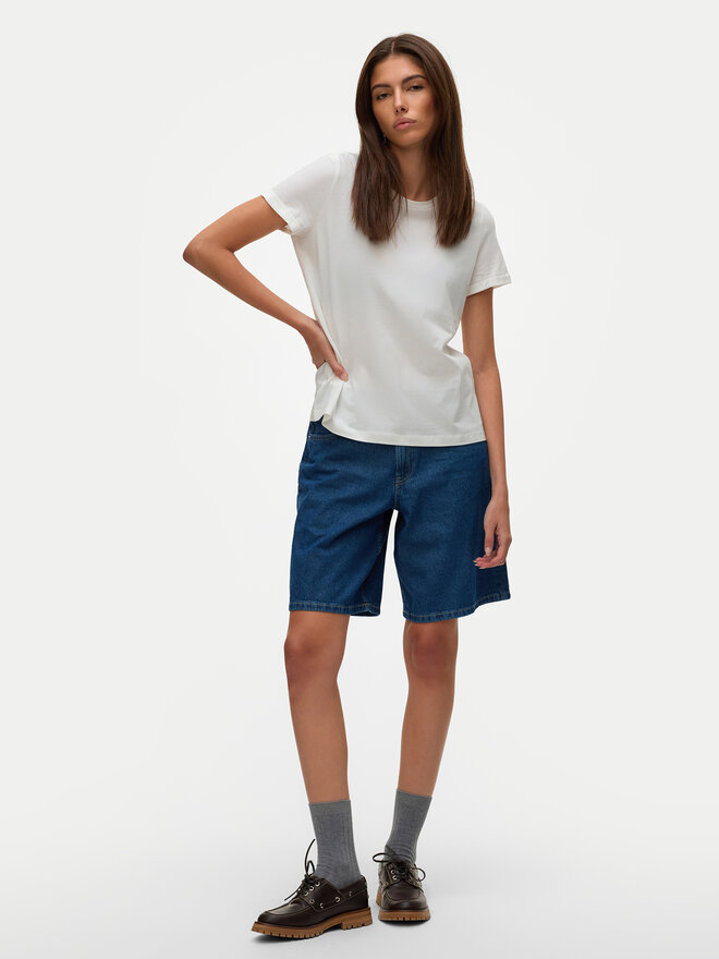 Vero Moda Vero Moda T-Shirt Blair 10325914 Weiß Regular Fit