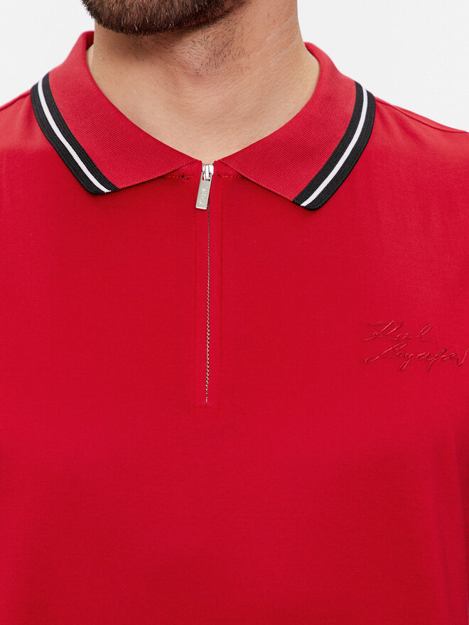 KARL LAGERFELD KARL LAGERFELD Polo 745080 541200 Rojo Regular Fit