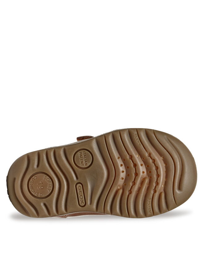 Geox Sneakersy Geox B Macchia Boy B254NB 0CL22 C6001 Brązowy