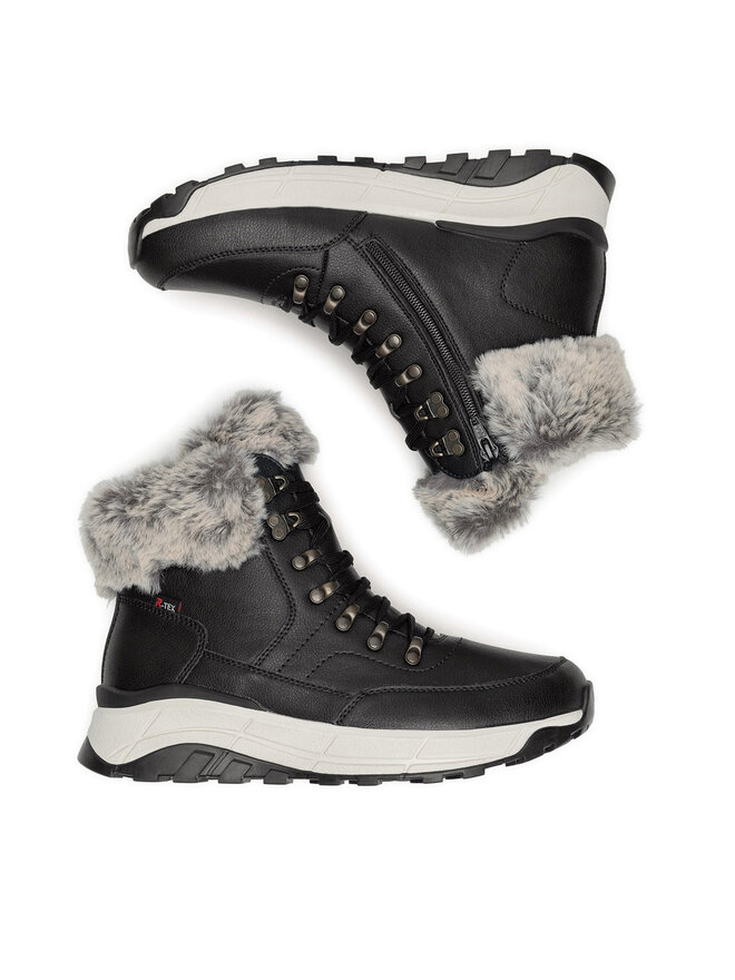 Rieker Revolution Lifestyle Schnürschuhe Rieker Revolution Lifestyle W0063-00 Schwarz