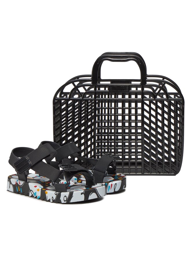 Melissa Sandały Melissa Mini Melissa Playtime Inf 35691 Czarny