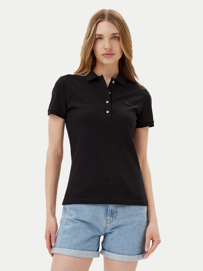 Lacoste Lacoste Polo PF5462 Μαύρο Slim Fit