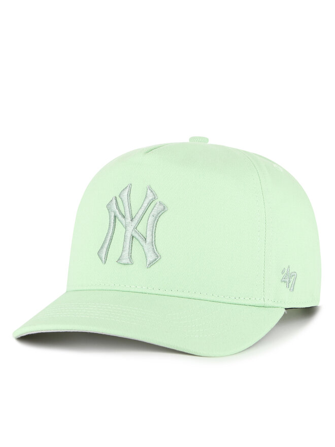 47 Brand Czapka z daszkiem 47 Brand MLB New York Yankees B-FHTCH17GWP Zielony