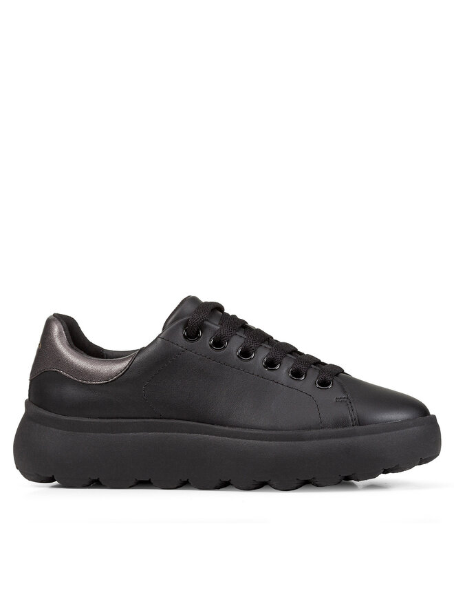 Geox Zapatillas Geox D Spherica EC4.1 D45TCD 085NF C9B1G Negro