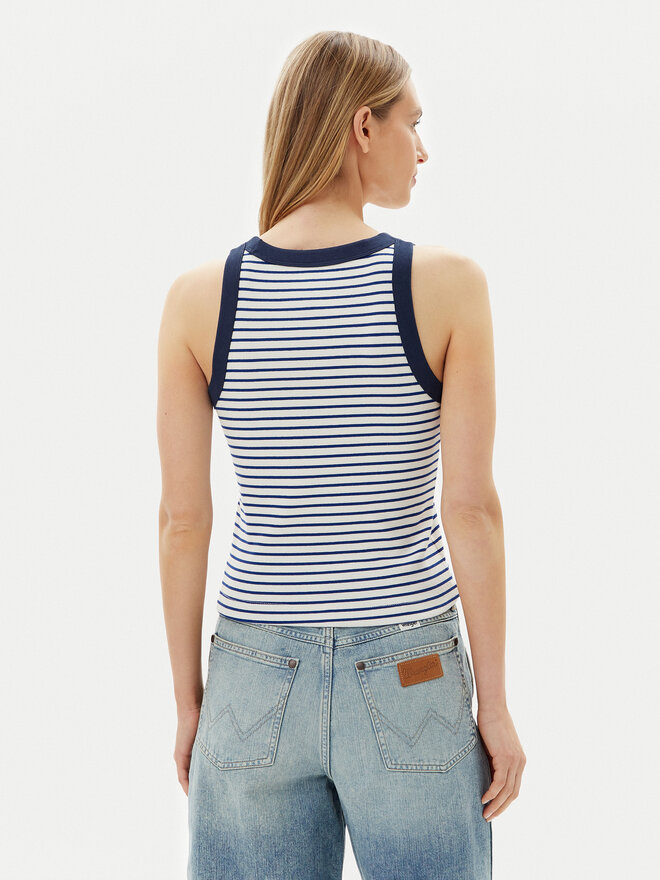 Wrangler Wrangler Top Ringer 112362567 Rosa Slim Fit