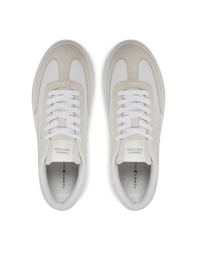 Tommy Hilfiger Zapatillas Tommy Hilfiger Th Cupset Summer Lth FM0FM05487 Blanco