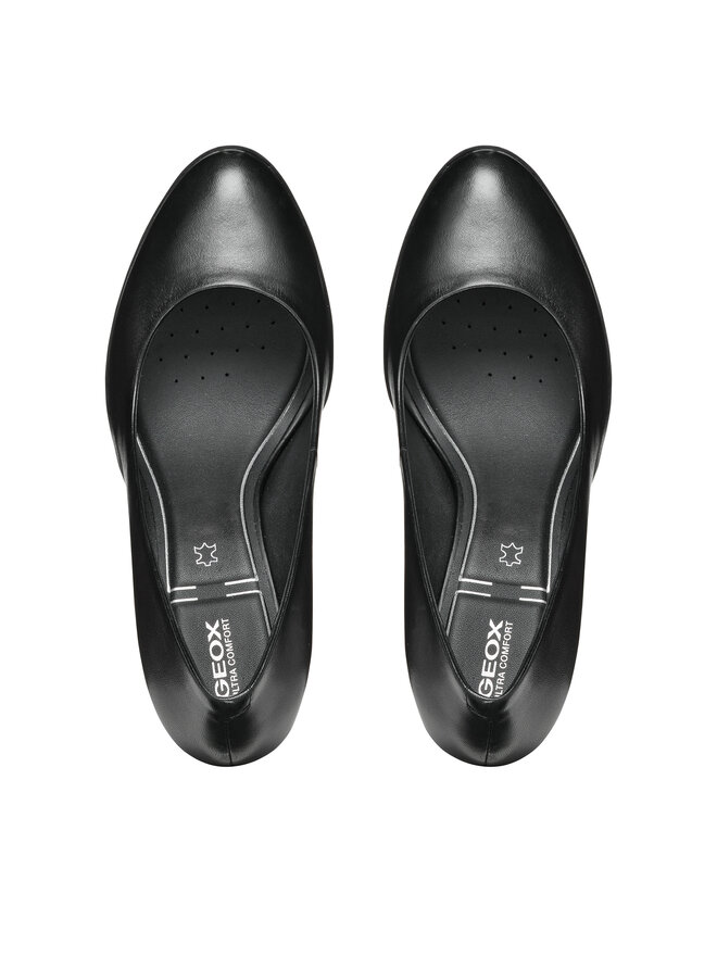 Geox Обувки на ток Geox D Walk Pleasure 85 D35TFA 000Y3 C9999 Черен