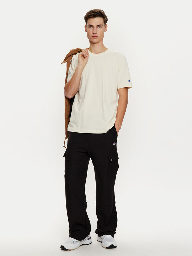 Champion Champion Marškinėliai 220713 Smėlio Regular Fit