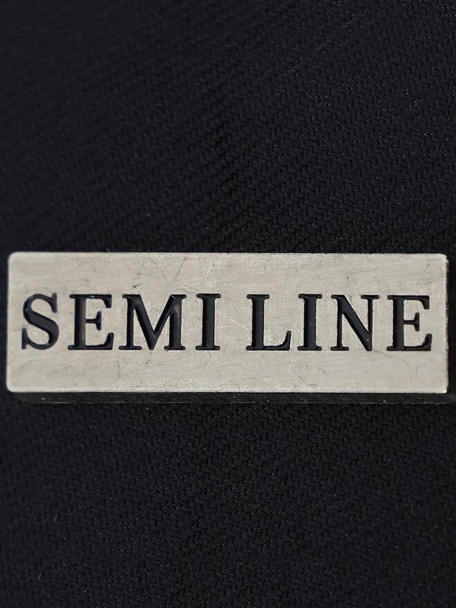 Semi Line Βαλίτσα Καμπίνας Semi Line T5771-1 Μαύρο