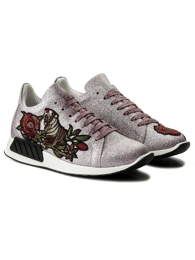 Hego's Milano Sneakers Hego's Milano 1006 Silberfarben