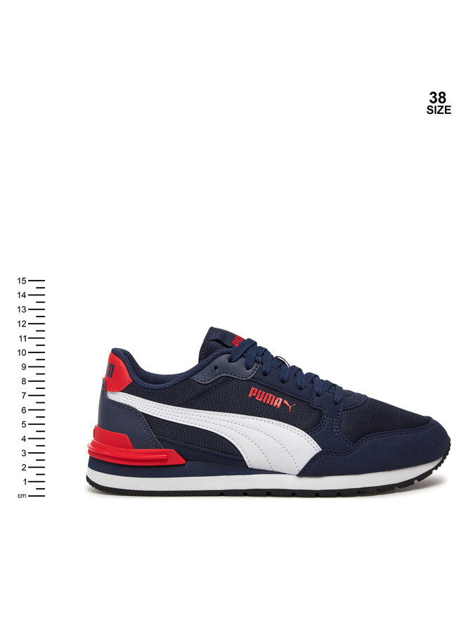 Puma Sneakersy Puma St Runner v4 Mesh Jr 399876 02 Granatowy