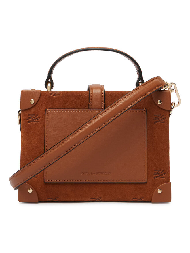 KARL LAGERFELD Handtasche KARL LAGERFELD B1W30266 Braun