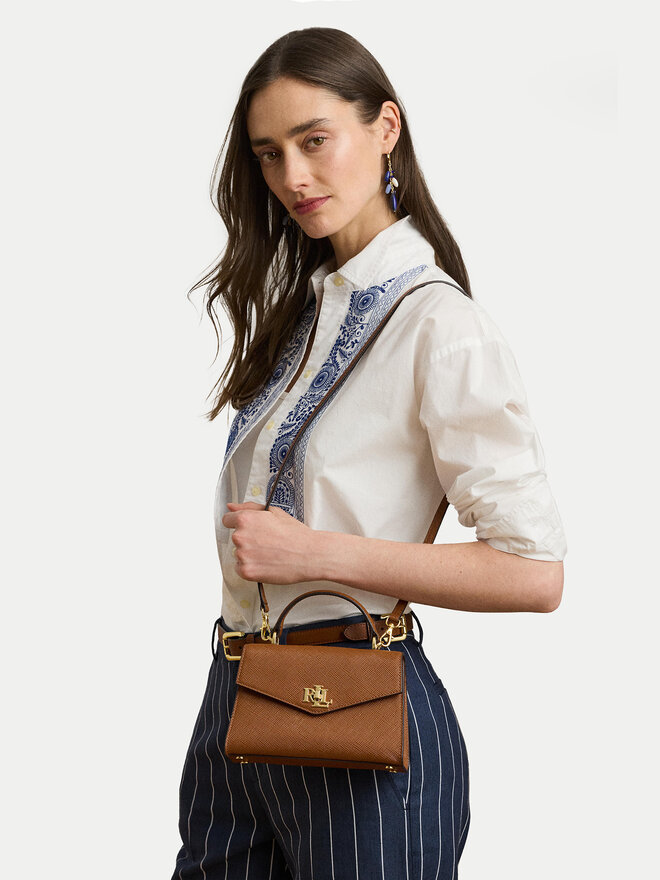 LAUREN RALPH LAUREN Ročna torba LAUREN RALPH LAUREN 431966765007 Rjava