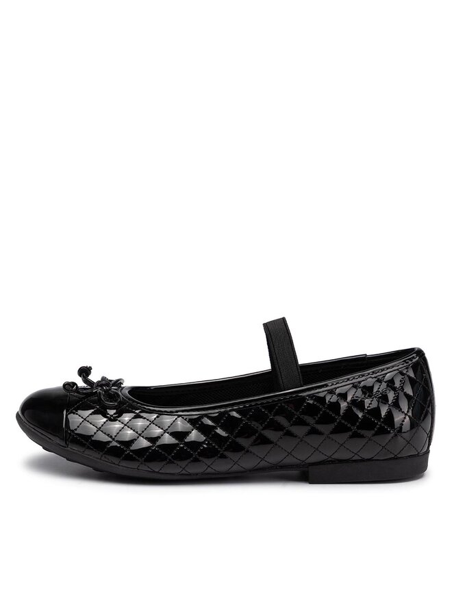 Geox Baleríny Geox J Plie' B J5455B 000HH C9999 S Čierna