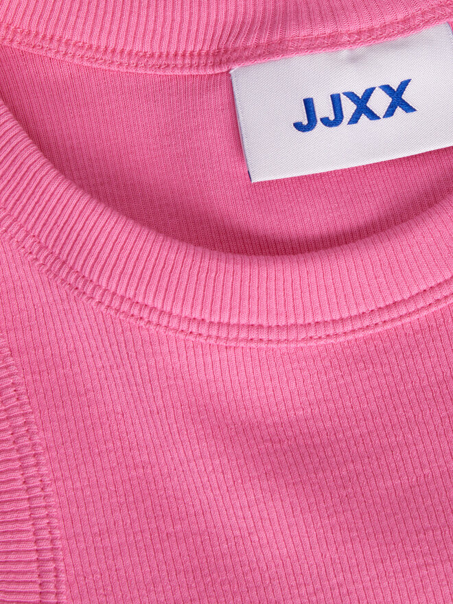 JJXX JJXX Τοπ 12224661 Ροζ Rib Fit