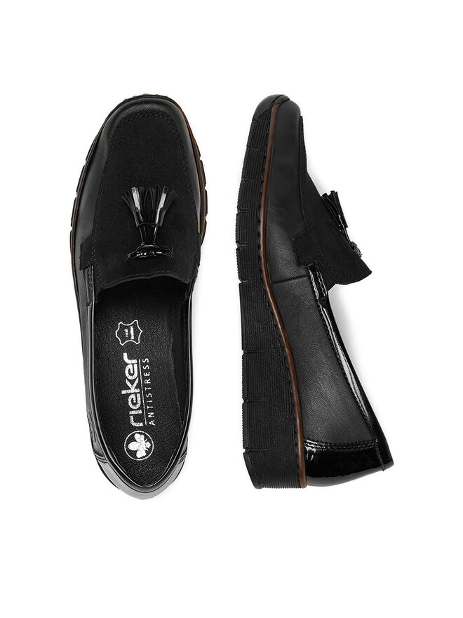 Rieker Halbschuhe Rieker 53771-00 Schwarz
