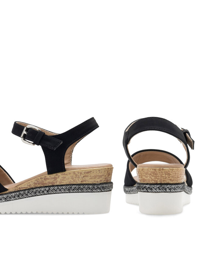 Clara Barson Espadryle Clara Barson WS2189-15 Czarny