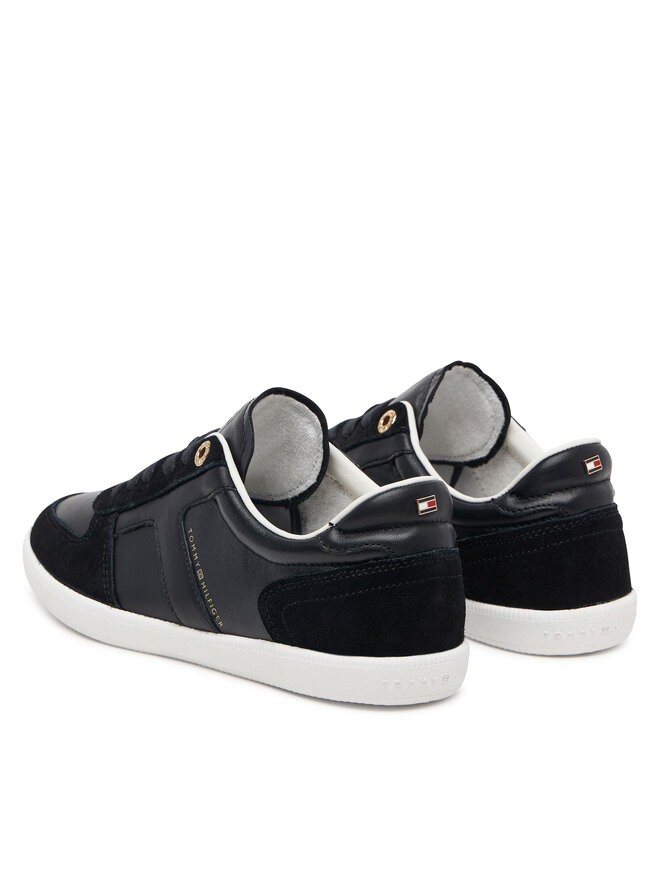 Tommy Hilfiger Sneakers Tommy Hilfiger Th Tribeca Sneaker Premium FW0FW09483 Schwarz