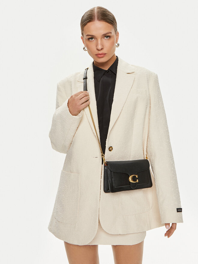 Coach Bolso Coach Pp Tbby Chn Cltch CE772 Negro