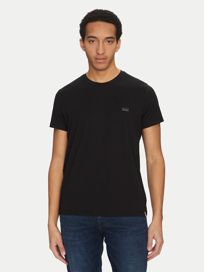 BOSS BOSS Camiseta 50531401 Negro Regular Fit