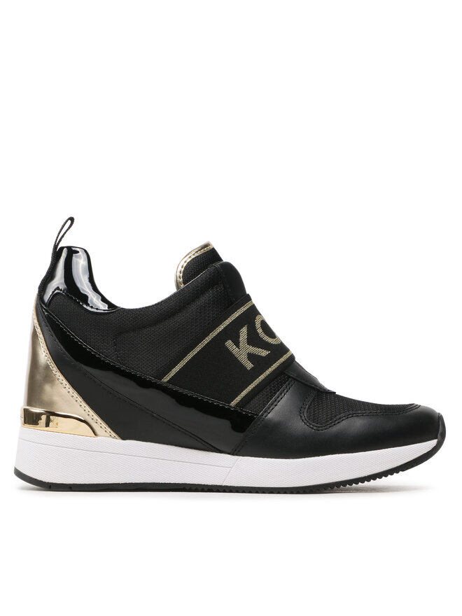 MICHAEL Michael Kors Снікерcи MICHAEL Michael Kors Maven Slip On Trainer 43F2MVFP1D Чорний